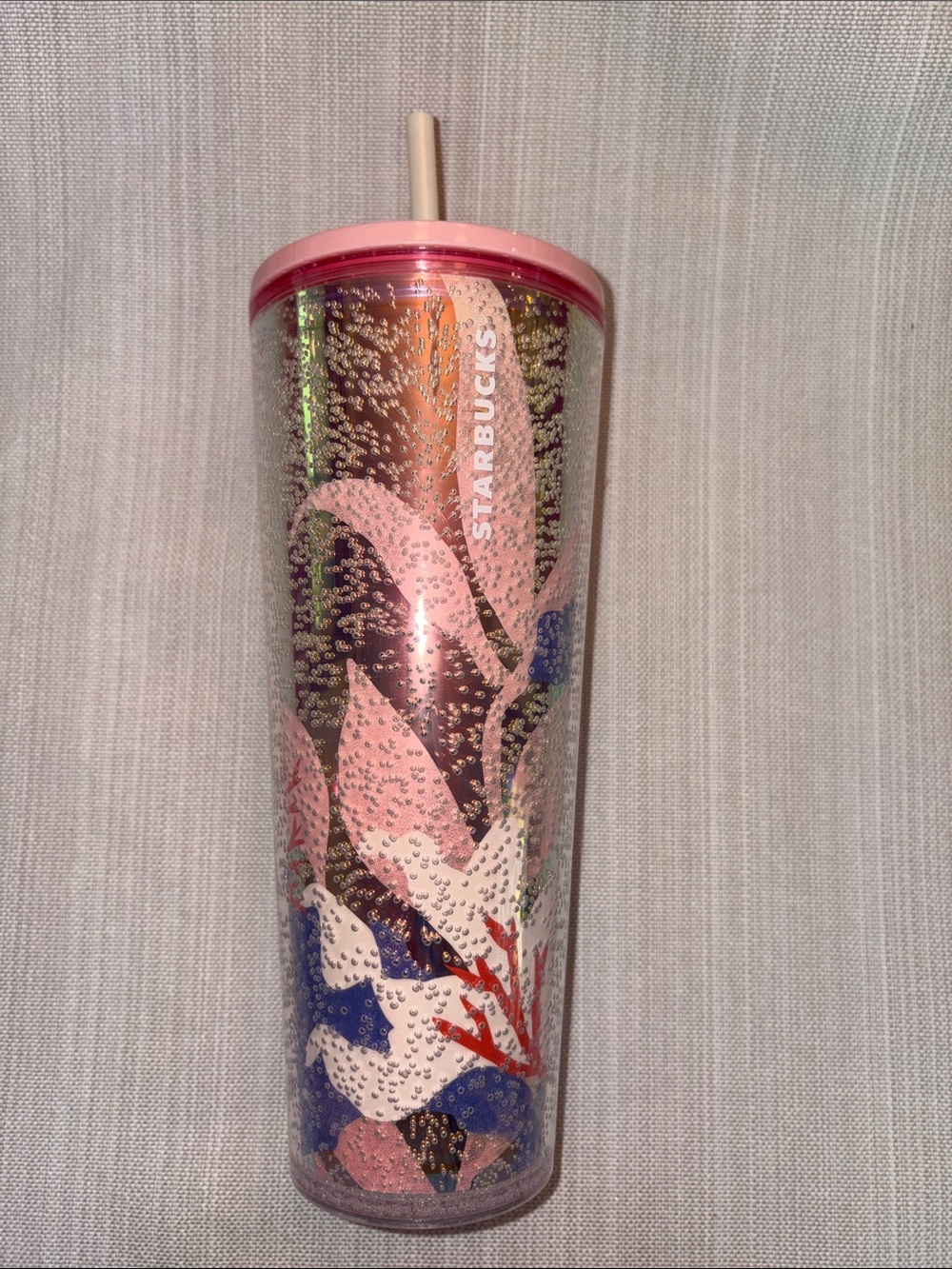 Starbucks Pink Coral Venti Tumbler